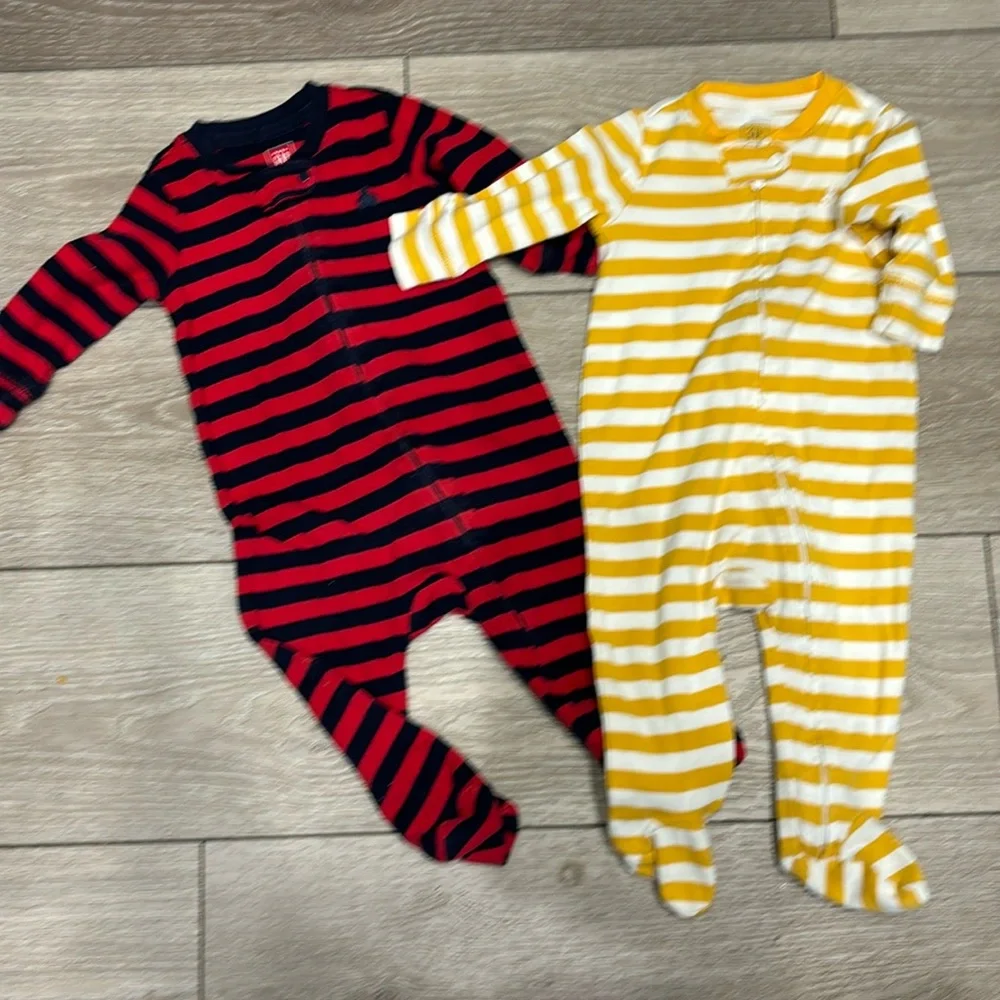 2 Baby Gap sleepers 3-6mo